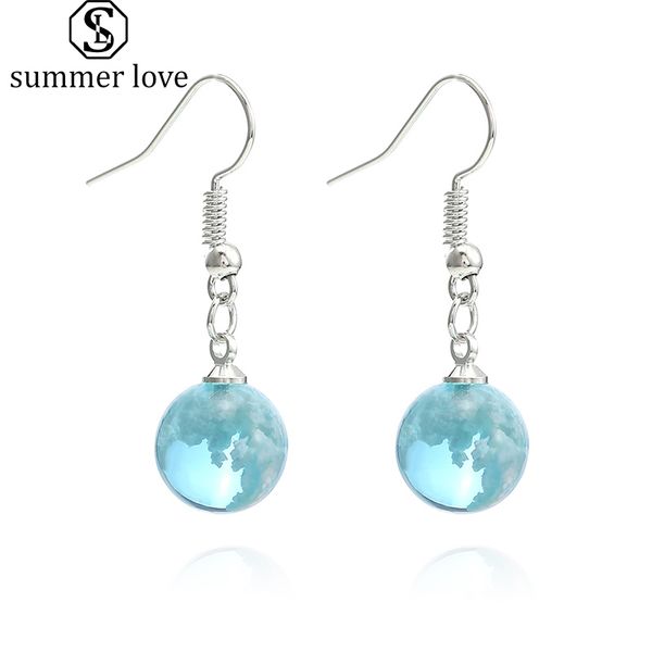 new fashion blue sky white cloud ball shape dangle earring for women girls korea style silver plating resin hook earring jewelry gift
new fashion blue sky white cloud ball shape dangle earring for women girls korea style silver plating resin hook earring jewelry gift