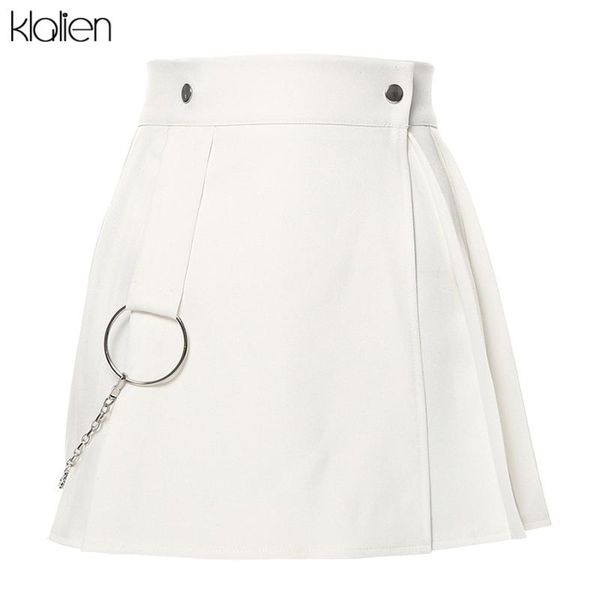 skirts klalien harajuku girls cute white lolita pleated womens autumn wild metal chain decoration black gothic mini mujer
skirts klalien harajuku girls cute white lolita pleated womens autumn wild metal chain decoration black gothic mini mujer