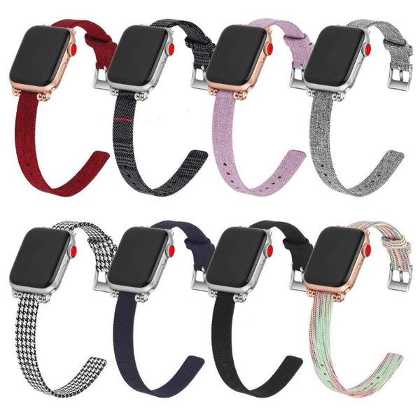 Women Fabric Woven Strap Nylon Men Watch Band For 38mm 40mm 42mm 44mm Bracelet Belt Series 5 4 3 2 1, Black;brown
Women Fabric Woven Strap Nylon Men Watch Band For 38mm 40mm 42mm 44mm Bracelet Belt Series 5 4 3 2 1, Black;brown