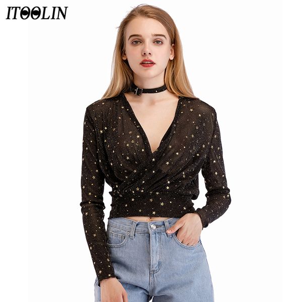 women's blouses & shirts itoolin metalic star wrap with choker spring vintage blouse v neck long sleeve tee shirt womens clothing, White
women's blouses & shirts itoolin metalic star wrap with choker spring vintage blouse v neck long sleeve tee shirt womens clothing, White