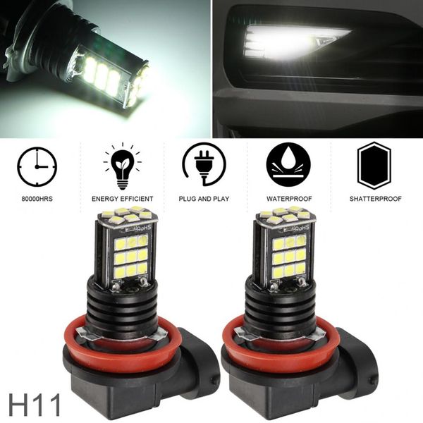 2pcs 24w 6000k 2400lm h8 h9 h11 h4 9003 h7 9006 hb4 9005 hb3 h16 5202 p13w 3030smd led car fog lamp bulb driving running light
2pcs 24w 6000k 2400lm h8 h9 h11 h4 9003 h7 9006 hb4 9005 hb3 h16 5202 p13w 3030smd led car fog lamp bulb driving running light