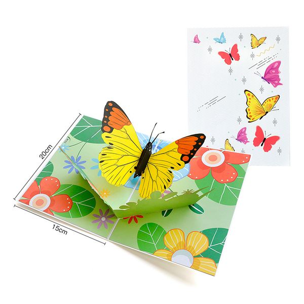 lovely 3d pop up romantic butterflies greeting card laser cut animal postcard cartoon handmade creative gift qw7581
lovely 3d pop up romantic butterflies greeting card laser cut animal postcard cartoon handmade creative gift qw7581