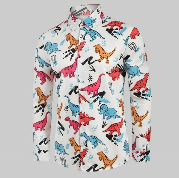casual formal shirt men long fashion men's animal print long sleeve casual v-neck short sleeve blouse mens dress shirts, White;black
casual formal shirt men long fashion men's animal print long sleeve casual v-neck short sleeve blouse mens dress shirts, White;black