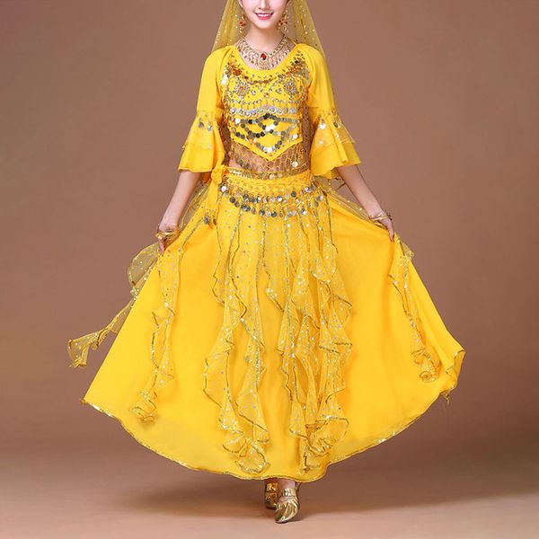 women indian costume belly dance stage performance costume
women indian costume belly dance stage performance costume