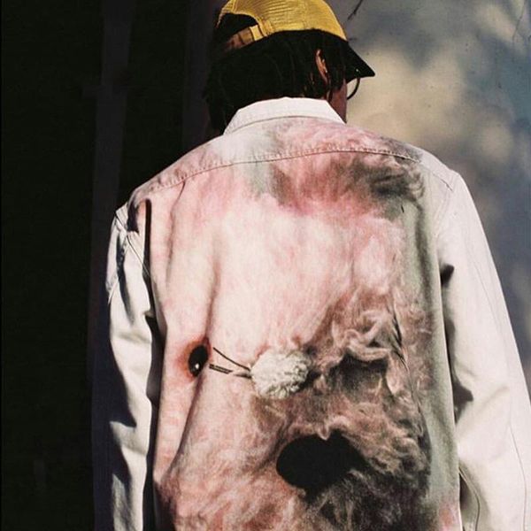 18fw spm alpaca print denim jacket retro high street fashion casual men and women couple jacket hfssjk092, Black;brown
18fw spm alpaca print denim jacket retro high street fashion casual men and women couple jacket hfssjk092, Black;brown