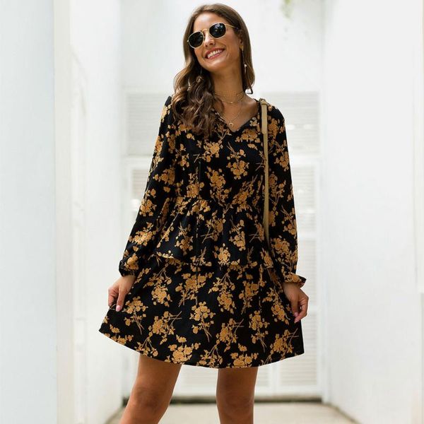 boho flower printing sundress loose v-neck casual holiday summer dress 2020 long sleeve mini elegant dress ropa mujer #33, Black;gray
boho flower printing sundress loose v-neck casual holiday summer dress 2020 long sleeve mini elegant dress ropa mujer #33, Black;gray