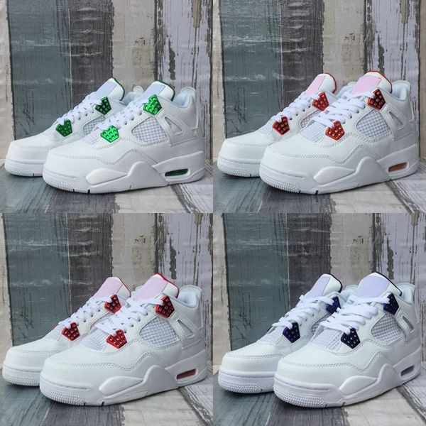 2020 mens basketball shoes metallic pack 4 4s team orange court purple pine green university red jumpman pure money white sports sneakers
2020 mens basketball shoes metallic pack 4 4s team orange court purple pine green university red jumpman pure money white sports sneakers