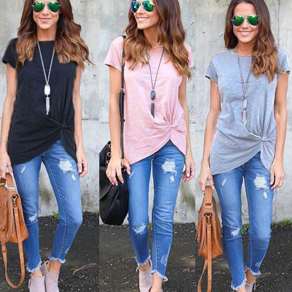 new women summer loose short sleeve t shirt ladies casual tee s-xl, White
new women summer loose short sleeve t shirt ladies casual tee s-xl, White