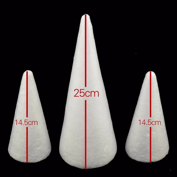 10pcs/lot 25cm modelling polystyrene styrofoam foam ball white cone for diy christmas tree party decoration supplies christmas
10pcs/lot 25cm modelling polystyrene styrofoam foam ball white cone for diy christmas tree party decoration supplies christmas