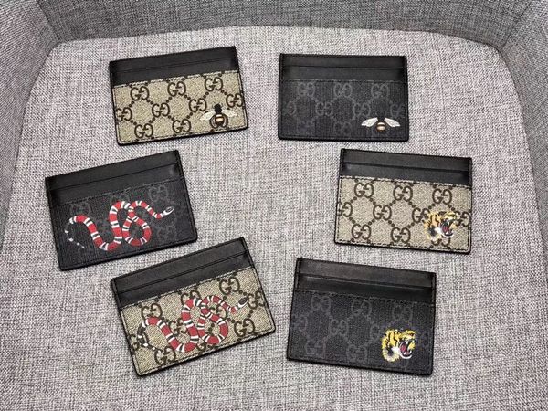 2020 popular european fashion men's leather wallets card holders bags print bee tiger snake owl mens small credit card wallets, Brown;gray
2020 popular european fashion men's leather wallets card holders bags print bee tiger snake owl mens small credit card wallets, Brown;gray