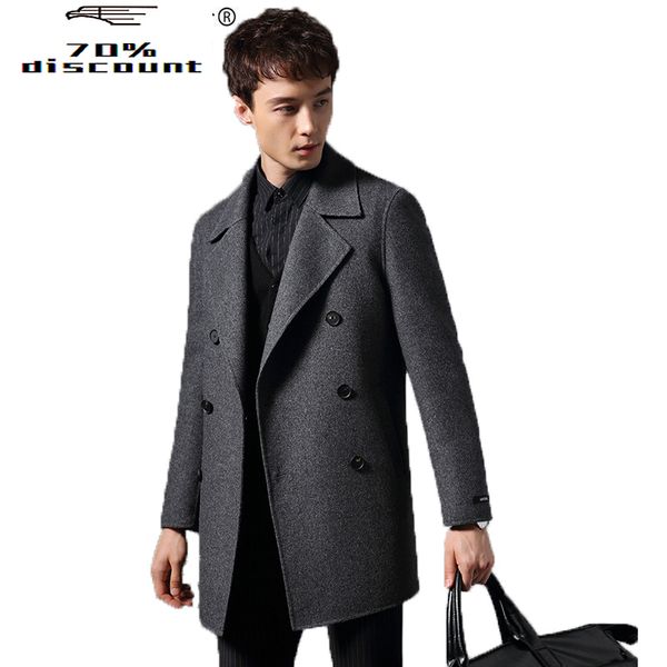 men's wool & blends 2021 double breasted 200% coat men double-sided man jacket spring mens coats overcoat manteau homme kj2504, Black
men's wool & blends 2021 double breasted 200% coat men double-sided man jacket spring mens coats overcoat manteau homme kj2504, Black