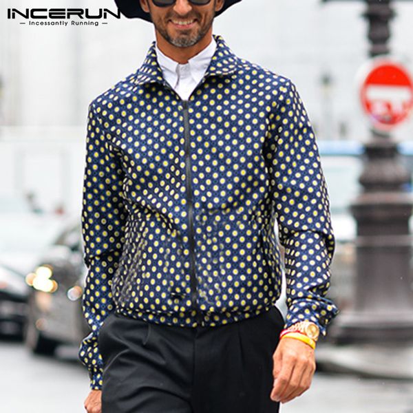 incerun mens jackets elegant polka dot print joker windbreaker lightweight bomber zipper men stylish casual jackets jaqueta 7, Black;brown
incerun mens jackets elegant polka dot print joker windbreaker lightweight bomber zipper men stylish casual jackets jaqueta 7, Black;brown