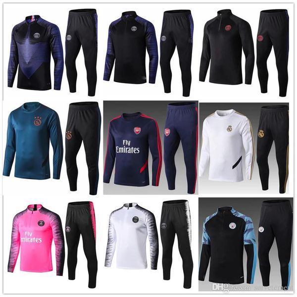 new 19 20 men ajax training suit real madrid soccer tracksuit 2019 2020 chandal futbol survêtement de football survetement foot kit, Black
new 19 20 men ajax training suit real madrid soccer tracksuit 2019 2020 chandal futbol survêtement de football survetement foot kit, Black
