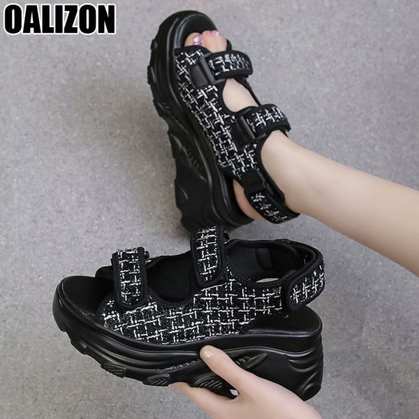summer lady women fashion casual hook & loop peep toe mujer female flat height increasing sole leisure woman sandals shoes r153, Black
summer lady women fashion casual hook & loop peep toe mujer female flat height increasing sole leisure woman sandals shoes r153, Black