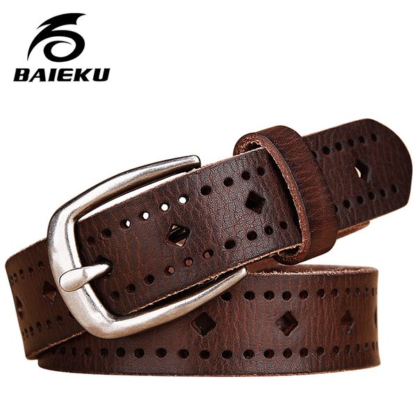 baieku fashion retro woman's belt genuine leather belts lady's original leather women female belt for jeans 2018, Black;brown
baieku fashion retro woman's belt genuine leather belts lady's original leather women female belt for jeans 2018, Black;brown