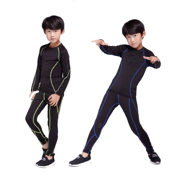 children's winter training thermal underwear base layer sport suit boy girl fitness suit compression quick drying sportswear, Black;blue
children's winter training thermal underwear base layer sport suit boy girl fitness suit compression quick drying sportswear, Black;blue