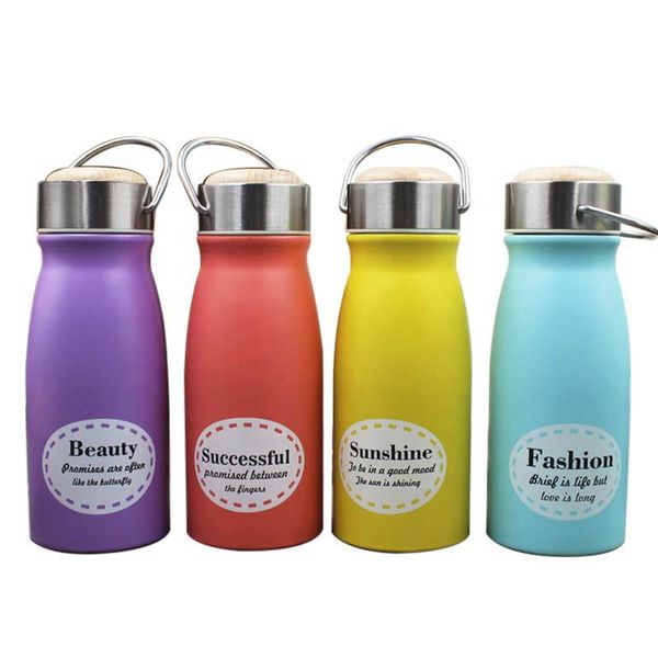 with bamboo wood lid portable 300ml double walled 18/8 stainless steel milk bottle vacuum flasks
with bamboo wood lid portable 300ml double walled 18/8 stainless steel milk bottle vacuum flasks