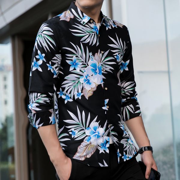 2020 new spring autumn luxury casual shirt mens plus size -7xl boutique long sleeve shirt printed floral slim fit men's, White;black
2020 new spring autumn luxury casual shirt mens plus size -7xl boutique long sleeve shirt printed floral slim fit men's, White;black