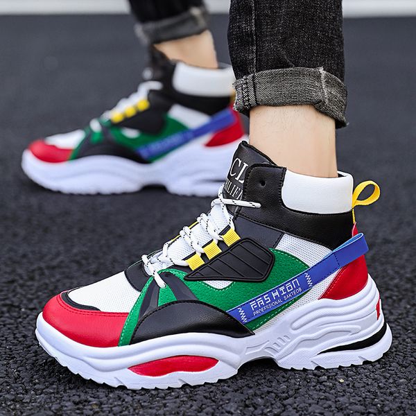 men's high running shoes men 2019 autumn winter fashion sneakers colorful outdoor non-slip breathable sports trainers male
men's high running shoes men 2019 autumn winter fashion sneakers colorful outdoor non-slip breathable sports trainers male