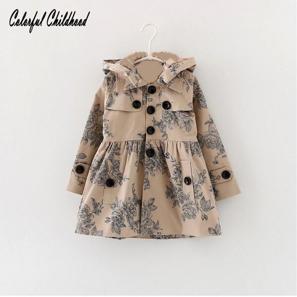 children girls outwear coats new 2017 spring floral print waterproof windproof hooded jackets for girl 2-7y, Blue;gray
children girls outwear coats new 2017 spring floral print waterproof windproof hooded jackets for girl 2-7y, Blue;gray