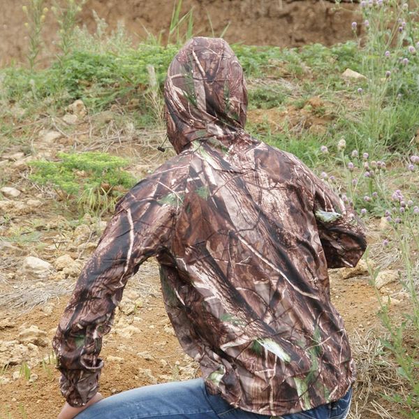 summer thin hooded long sleeve sunscreen fishing hunting clothing anti-mosquito breathable waterproof bionic camouflage jacket, Camo;black
summer thin hooded long sleeve sunscreen fishing hunting clothing anti-mosquito breathable waterproof bionic camouflage jacket, Camo;black