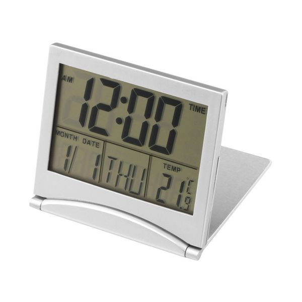 1pc mini single face calendar alarm clock desk digital lcd display cover display date time temperature flexible
1pc mini single face calendar alarm clock desk digital lcd display cover display date time temperature flexible