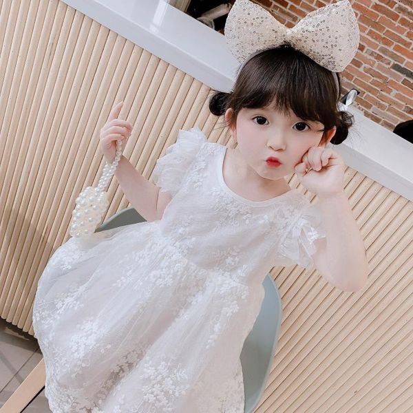 children clothing summer embroidery sleeve party girl dress infant baby dress with big bow lace children wear white 0-6y, Red;yellow
children clothing summer embroidery sleeve party girl dress infant baby dress with big bow lace children wear white 0-6y, Red;yellow