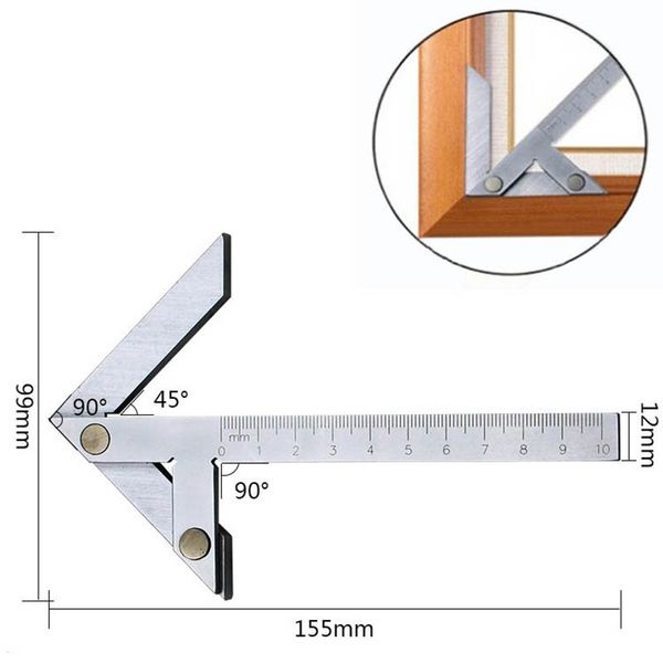 45/90 degree high accuracy center angle gauge center mark gauge marking ruler protractor round line scribe ruler
45/90 degree high accuracy center angle gauge center mark gauge marking ruler protractor round line scribe ruler