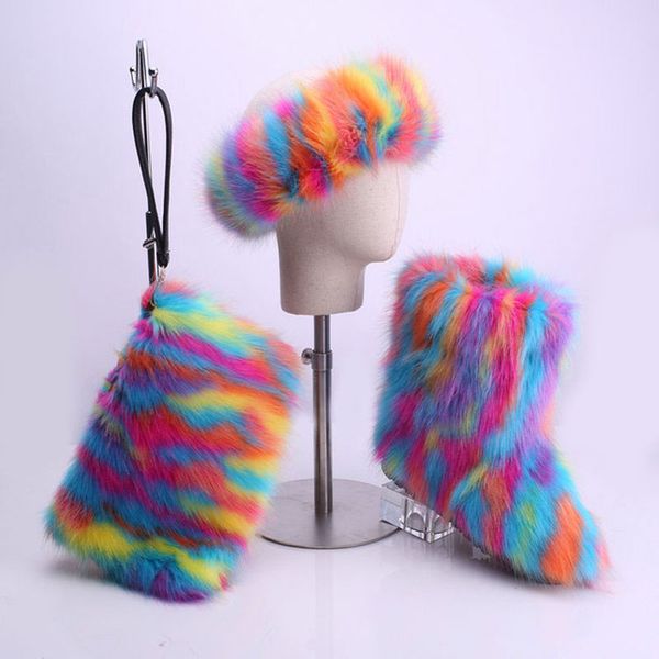 ladies winter warm boots womens winter shoes snow boots 2019 imitation fox fur making color clutch bag hair band hair sets xdx-002, Black
ladies winter warm boots womens winter shoes snow boots 2019 imitation fox fur making color clutch bag hair band hair sets xdx-002, Black