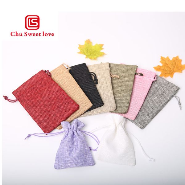 9 * 12cm linen drawstring bag wedding holiday christmas gift bag jewelry nut linen 100pcs
9 * 12cm linen drawstring bag wedding holiday christmas gift bag jewelry nut linen 100pcs