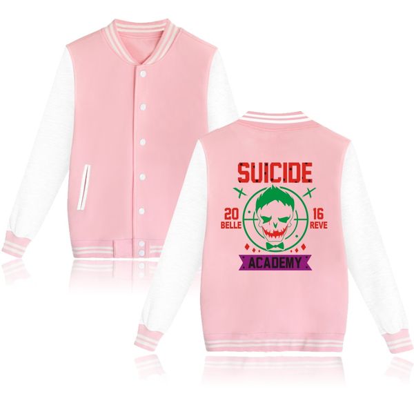 suicide squad joker printed men women long sleeve jacket sportswear fashion casual teens cotton sweatshirts baseball jersey, Black;brown
suicide squad joker printed men women long sleeve jacket sportswear fashion casual teens cotton sweatshirts baseball jersey, Black;brown