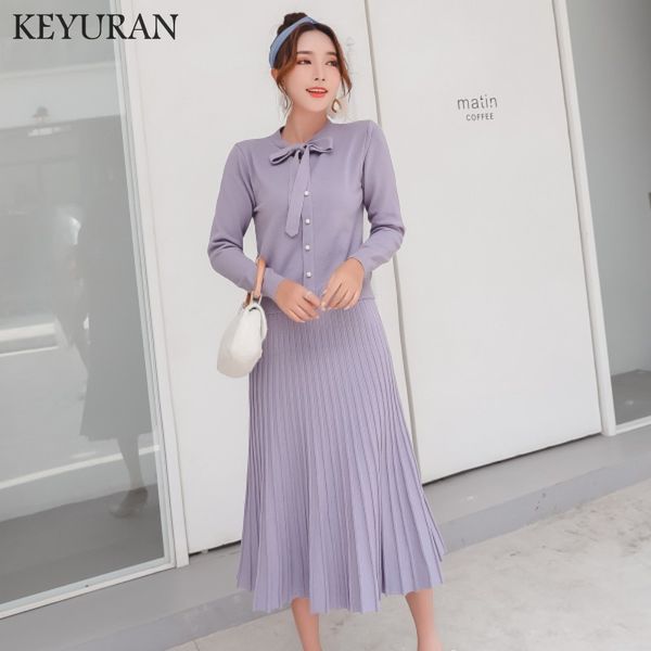 europe new autumn winter tracksuit fashion bow-knot women knitted sweaters set two piece base skirt and 2 piece sets suits, Gray
europe new autumn winter tracksuit fashion bow-knot women knitted sweaters set two piece base skirt and 2 piece sets suits, Gray