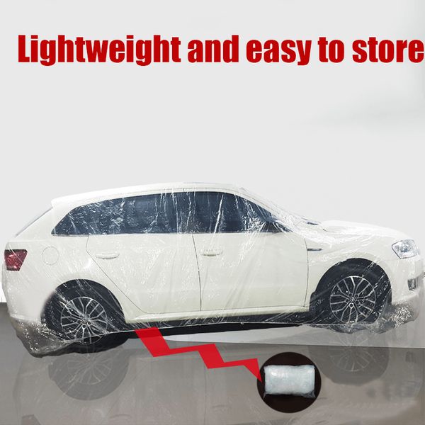 disposable car full cover universal rain protection waterproof dustproof cover auto vehicle accessories pr sale
disposable car full cover universal rain protection waterproof dustproof cover auto vehicle accessories pr sale
