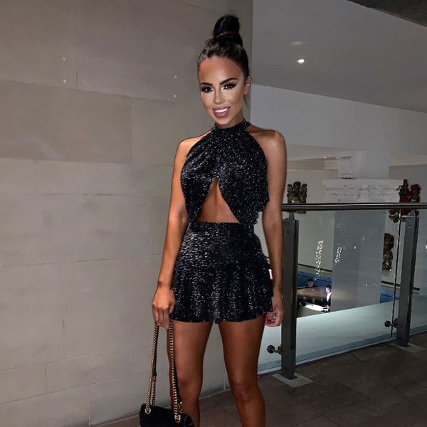 2 piece set сексуальных женщин холтер шея crop tops backless плиссированной перламутровая мини юбка black soft эластичного club пружина одеж, White
2 piece set сексуальных женщин холтер шея crop tops backless плиссированной перламутровая мини юбка black soft эластичного club пружина одеж, White