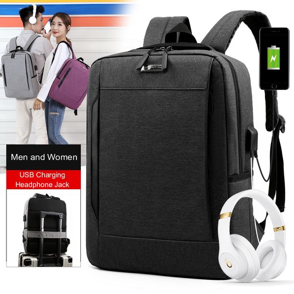 high capacity men anti theft 15.6 inch lapbackpack male usb charging waterproof bag business casual female male travel mochila big bags
high capacity men anti theft 15.6 inch lapbackpack male usb charging waterproof bag business casual female male travel mochila big bags