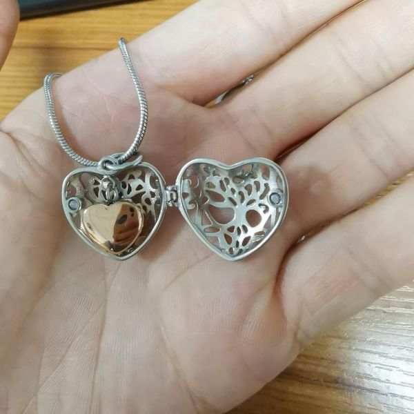 x072 heart cremation pendant for ashes holder keepsake memorial urn locket, human cremation jewelry rose gold inner urn, Silver
x072 heart cremation pendant for ashes holder keepsake memorial urn locket, human cremation jewelry rose gold inner urn, Silver
