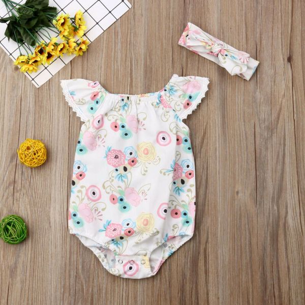 2pcs toddler baby girls floral romper bodysuit playsuit jumpsuit clothes outfits, White
2pcs toddler baby girls floral romper bodysuit playsuit jumpsuit clothes outfits, White