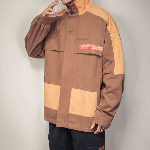 fashion autumn spring 2019 new print casual jacket mens japanese streetwear designer clothes plus asian size m-xxxl 4xl 5xl, Black;brown
fashion autumn spring 2019 new print casual jacket mens japanese streetwear designer clothes plus asian size m-xxxl 4xl 5xl, Black;brown