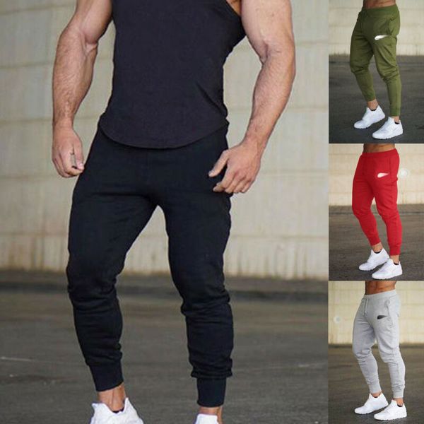 mens track jogger pants slim fit sweatpants running sports bottoms active new, Black
mens track jogger pants slim fit sweatpants running sports bottoms active new, Black