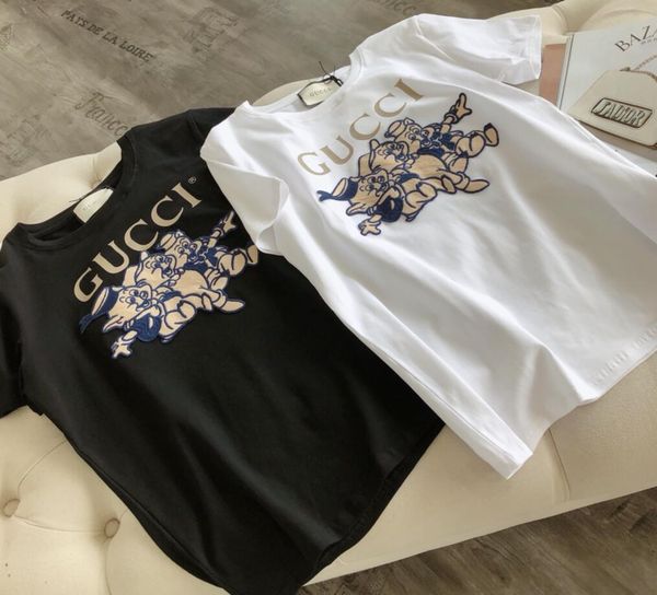 New women de igner t hirt three little pig embroidery t hirt women luxury brand de igner letter printing tee
New women de igner t hirt three little pig embroidery t hirt women luxury brand de igner letter printing tee
