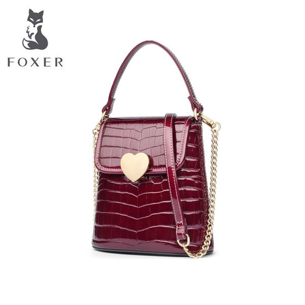 women leather bag 2020 new fashion casual bucket bag high-quality crocodile crossbody women handbag