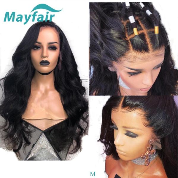 lace wigs body wave wig 150% eruopean front human hair pre plucked remy for black women 360 frontal, Black;brown
lace wigs body wave wig 150% eruopean front human hair pre plucked remy for black women 360 frontal, Black;brown