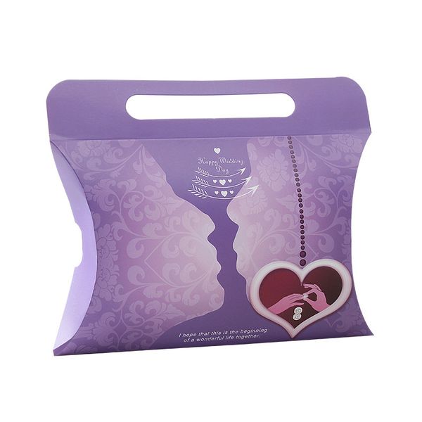 creative personality folding carton beautifully printed packing box pillow-shaped wedding candy box wedding party gift boxes bag
creative personality folding carton beautifully printed packing box pillow-shaped wedding candy box wedding party gift boxes bag