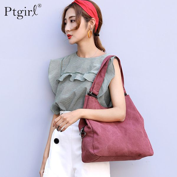 fashion canvas shoulder bag tote ladies handbags ptgirl 2019 handbags crossbody bags for women bolsas feminina sac
fashion canvas shoulder bag tote ladies handbags ptgirl 2019 handbags crossbody bags for women bolsas feminina sac
