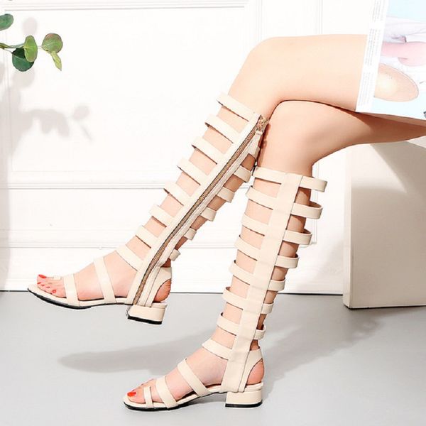 gladiator low heels cut out peep toe womens knee high sandals boot 2019 new arrival fashion cutout tall sandals boots 20190523, Black
gladiator low heels cut out peep toe womens knee high sandals boot 2019 new arrival fashion cutout tall sandals boots 20190523, Black