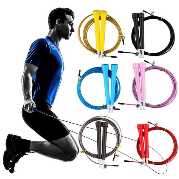 jump ropes skipping cable steel adjustable fast speed abs handle crossfit training boxing sports exercises
jump ropes skipping cable steel adjustable fast speed abs handle crossfit training boxing sports exercises