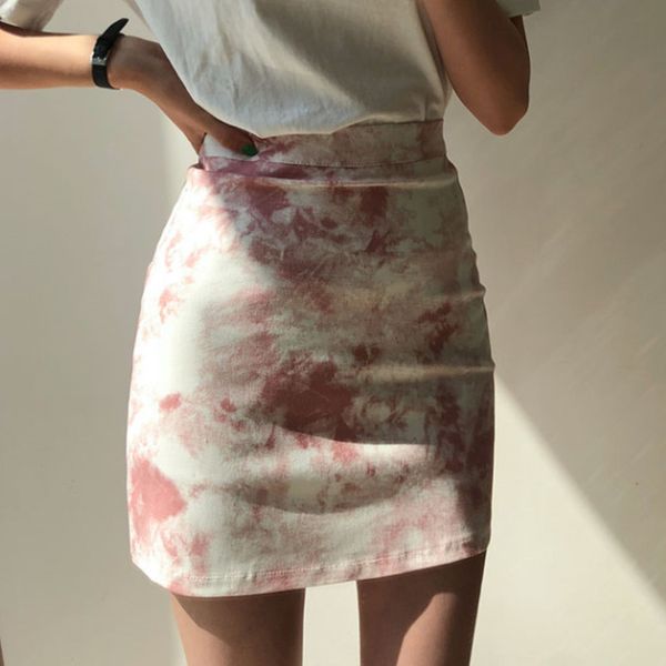 2020 summer new print suede corduroy girl skirt fashion empire high waist slim mini gradient tie dye womans skirt a008, Black
2020 summer new print suede corduroy girl skirt fashion empire high waist slim mini gradient tie dye womans skirt a008, Black