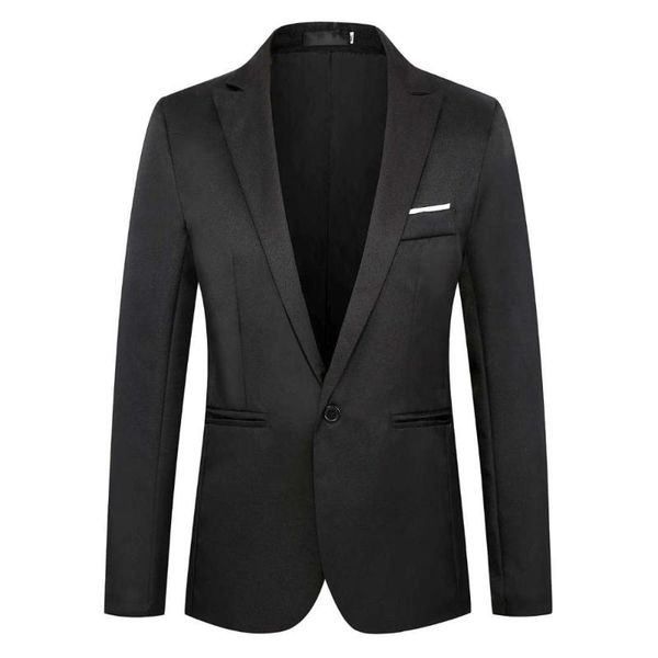 men's suits & blazers the 2021 button is a suit jacket youth korean version of slim one casual outerwear, White;black
men's suits & blazers the 2021 button is a suit jacket youth korean version of slim one casual outerwear, White;black