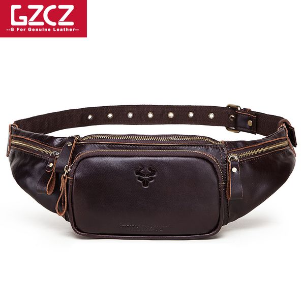 gzcz cowhide genuine leather waist bag male belt chest bag bum packs fashion mobile phone holder for men high quality
gzcz cowhide genuine leather waist bag male belt chest bag bum packs fashion mobile phone holder for men high quality