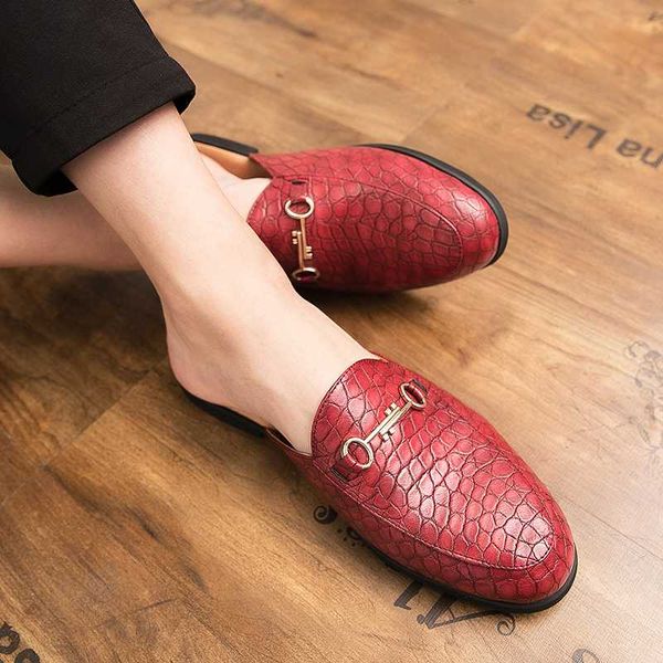 summer men shoes black blue men half slippers leather casual shoes loafers flip flops lightweight flats sandals
summer men shoes black blue men half slippers leather casual shoes loafers flip flops lightweight flats sandals